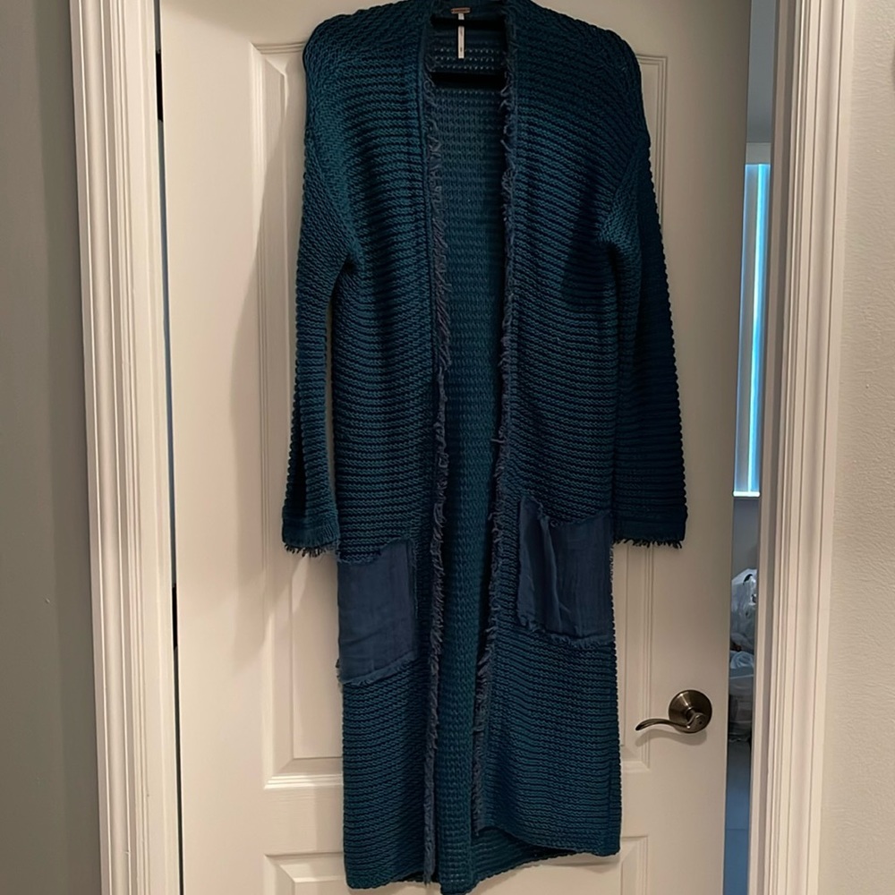 Free People Long Cardigan